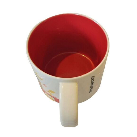 Starbucks You Are Here Red Austin Coffee Mug 2015 - Picture 4 of 6